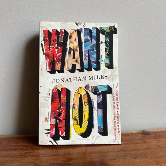 Want Not by Jonathan Miles Paperback Book - Picture 1 of 4